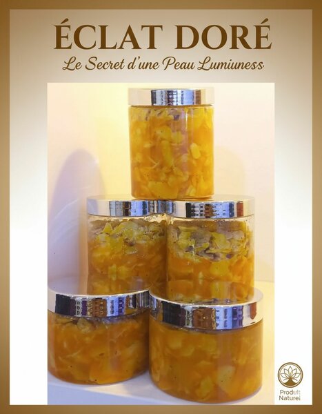 Éclat Doré Masque Visage