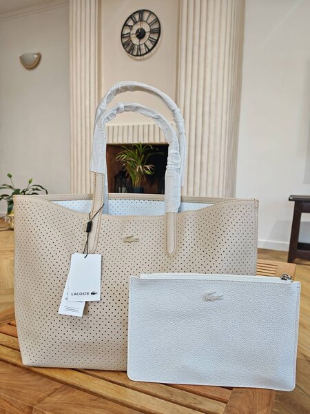 Sac cabas Lacoste avec pochette