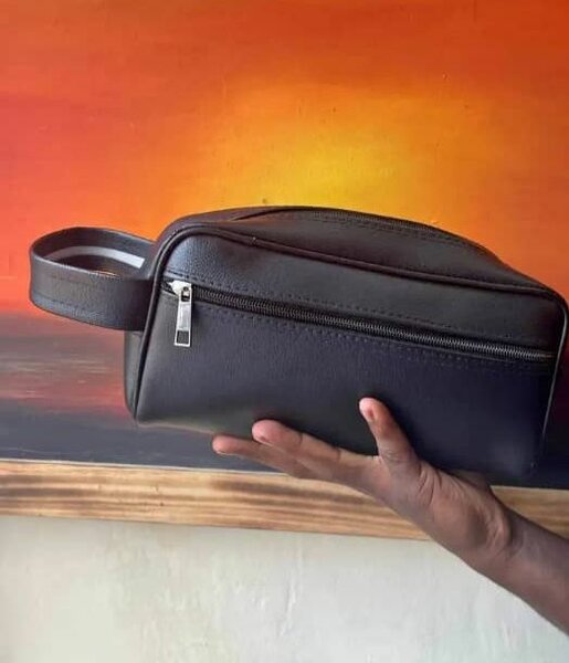 Pochette en cuir élégante