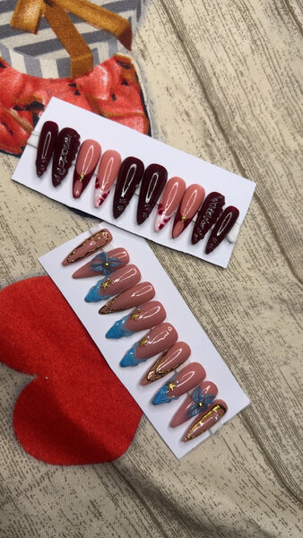 Faux ongles élégants