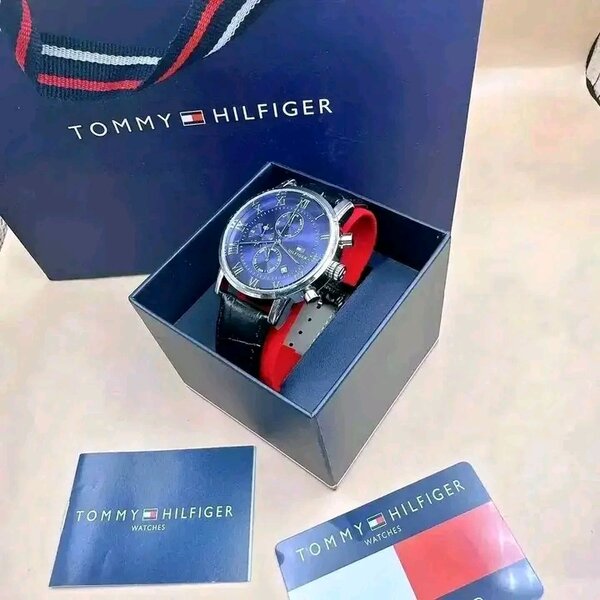 Tommy Hilfiger Montre Homme Cuir
