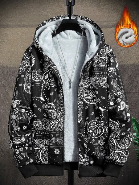 Veste à capuche polaire