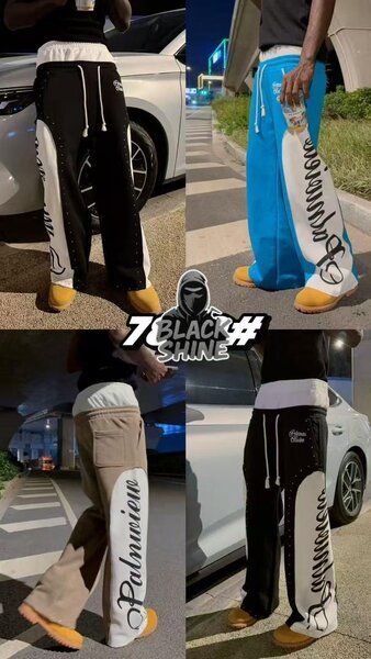 Pantalons larges stylés