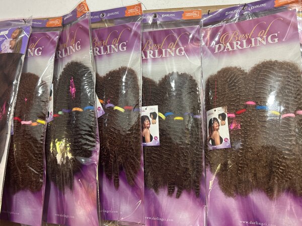 Extensions afro crépus