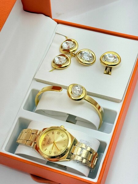 Coffret Montre et Bijoux Luxe