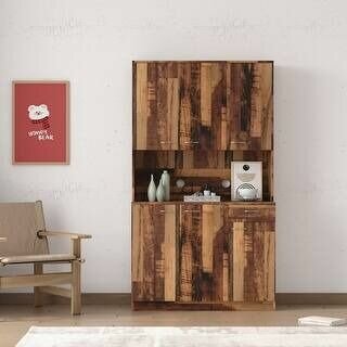 Buffet de cuisine en bois moderne