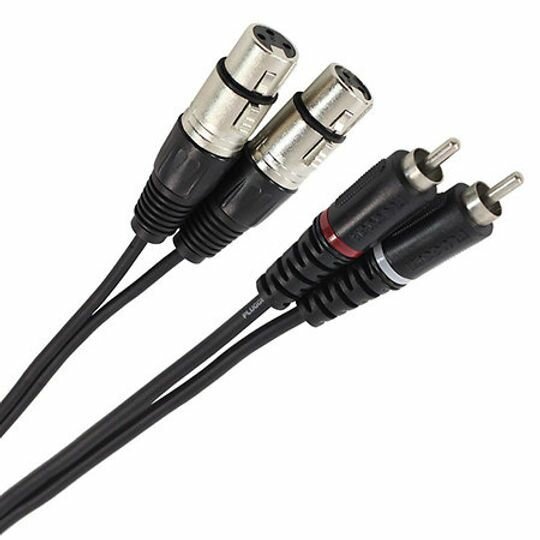 Câble Audio RCA vers XLR 3m