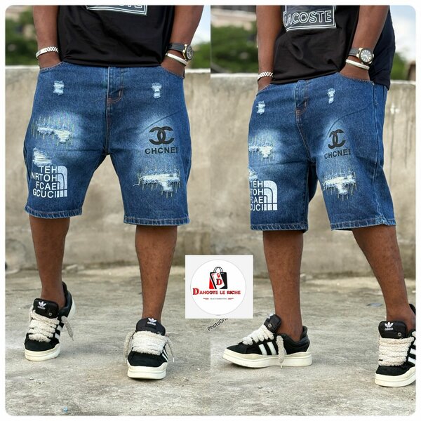 Shorts en jean décontractés