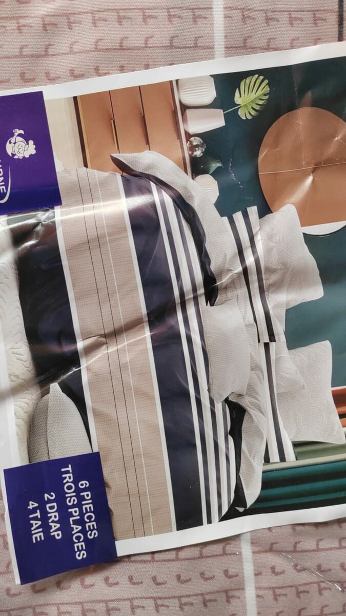 Ensemble de Linge de Lit 6 Pièces