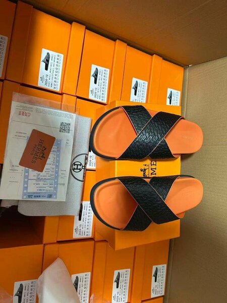 Sandales Hermès en cuir