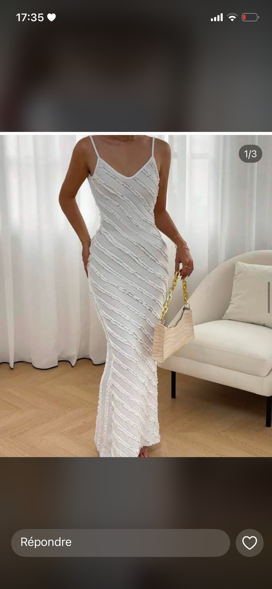 Robe longue élégante femme