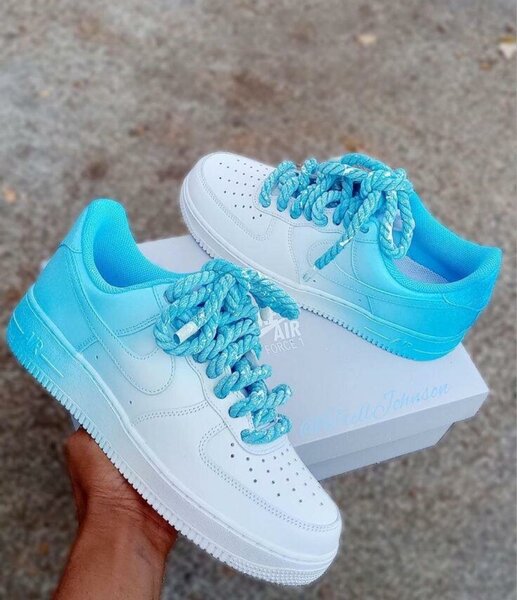 Baskets Air Bleu Blanc