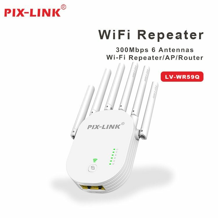 PIX-LINK Répéteur WiFi 1200 Mbps