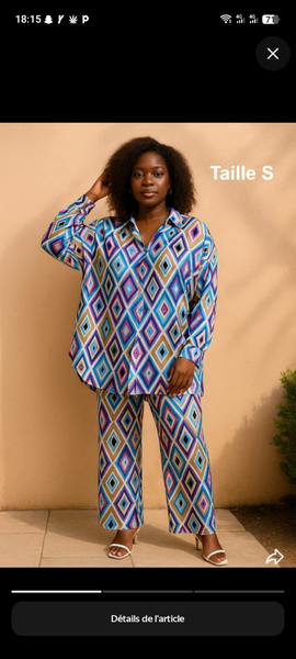 Ensemble bohème géométrique