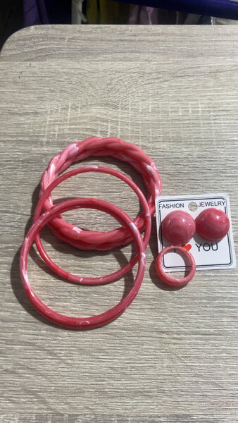 Ensemble de Bijoux Colorés