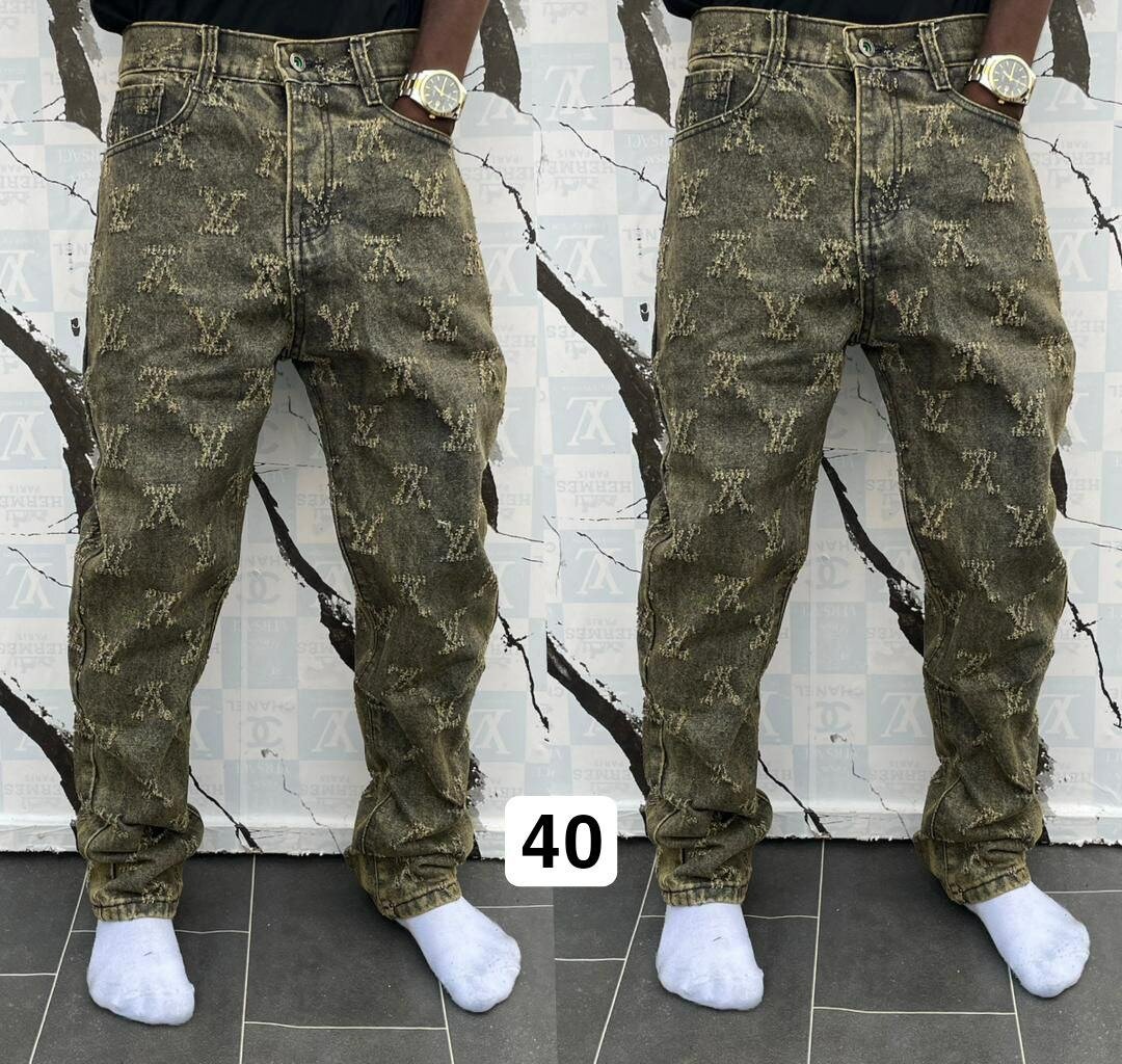 Jeans homme imprimés tendance