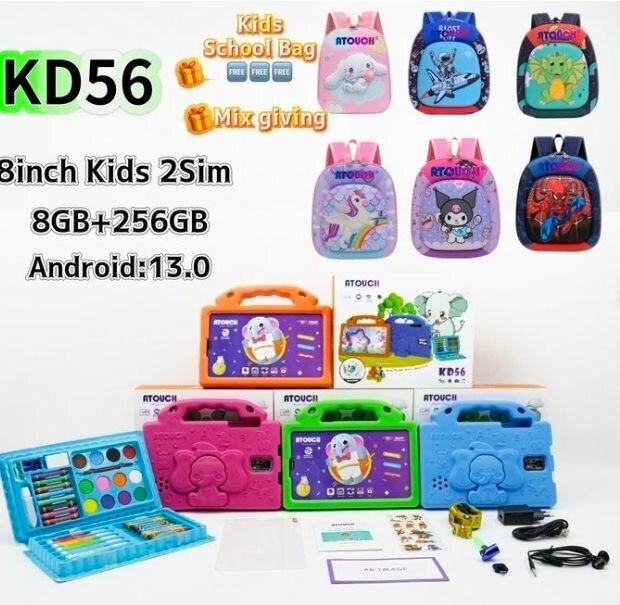 Tablette Enfant 8" 256GB