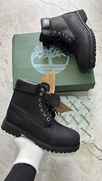 Timberland robustes en cuir