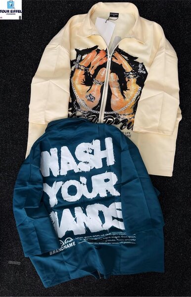 Vestes modernes à message