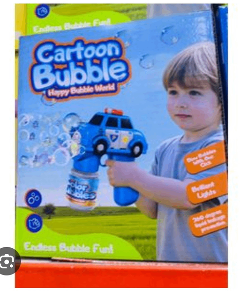 Pistolet à bulles enfant LED
