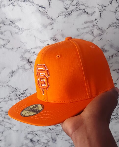 Casquette Orange de Baseball