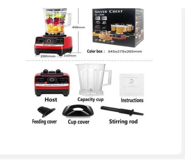 Mixeur puissant professionnel