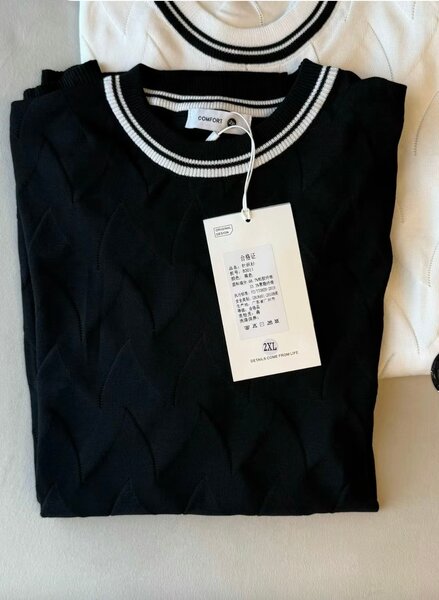 Tee-shirts en tricot texturé