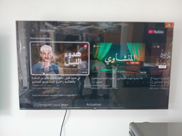 Télévision Smart 4K avec Google TV