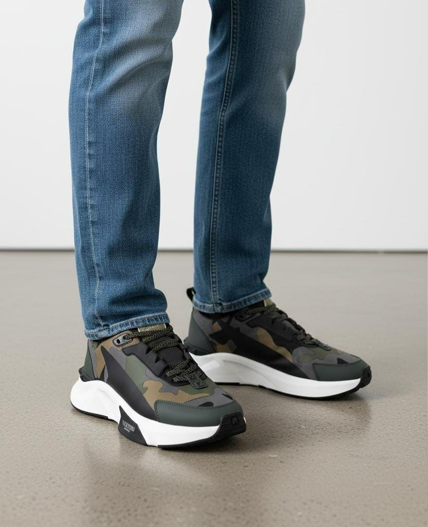 Sneakers camouflage Valentino