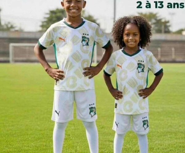 Maillot Enfant Équipe Ivoire