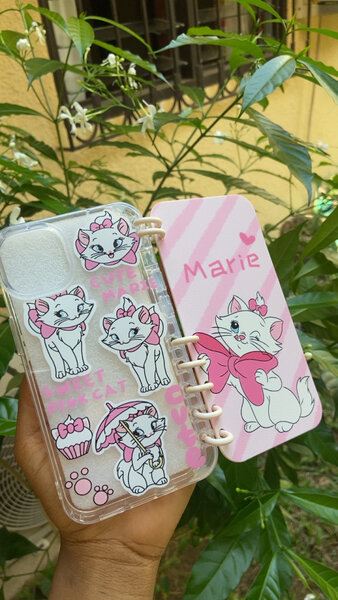 Étui à téléphone chat mignon