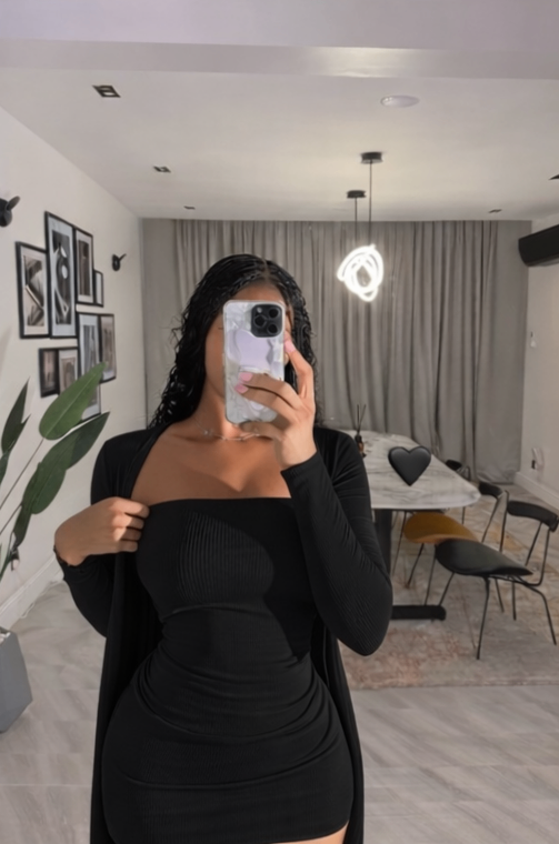 Robe Bodyguard en Tricot Extensible