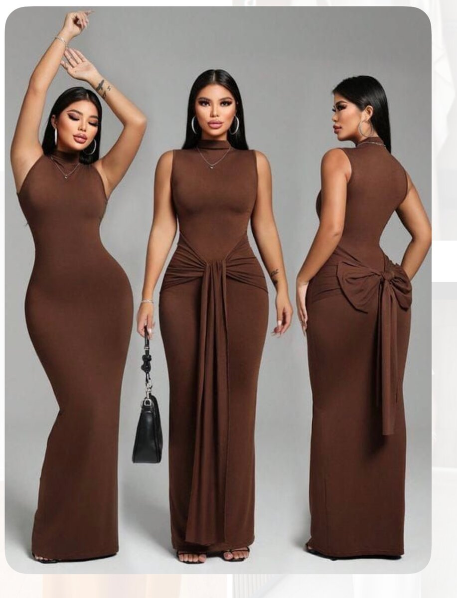 Robe Élégante Longue Femme