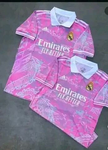 Maillot de Foot Rose Dragon