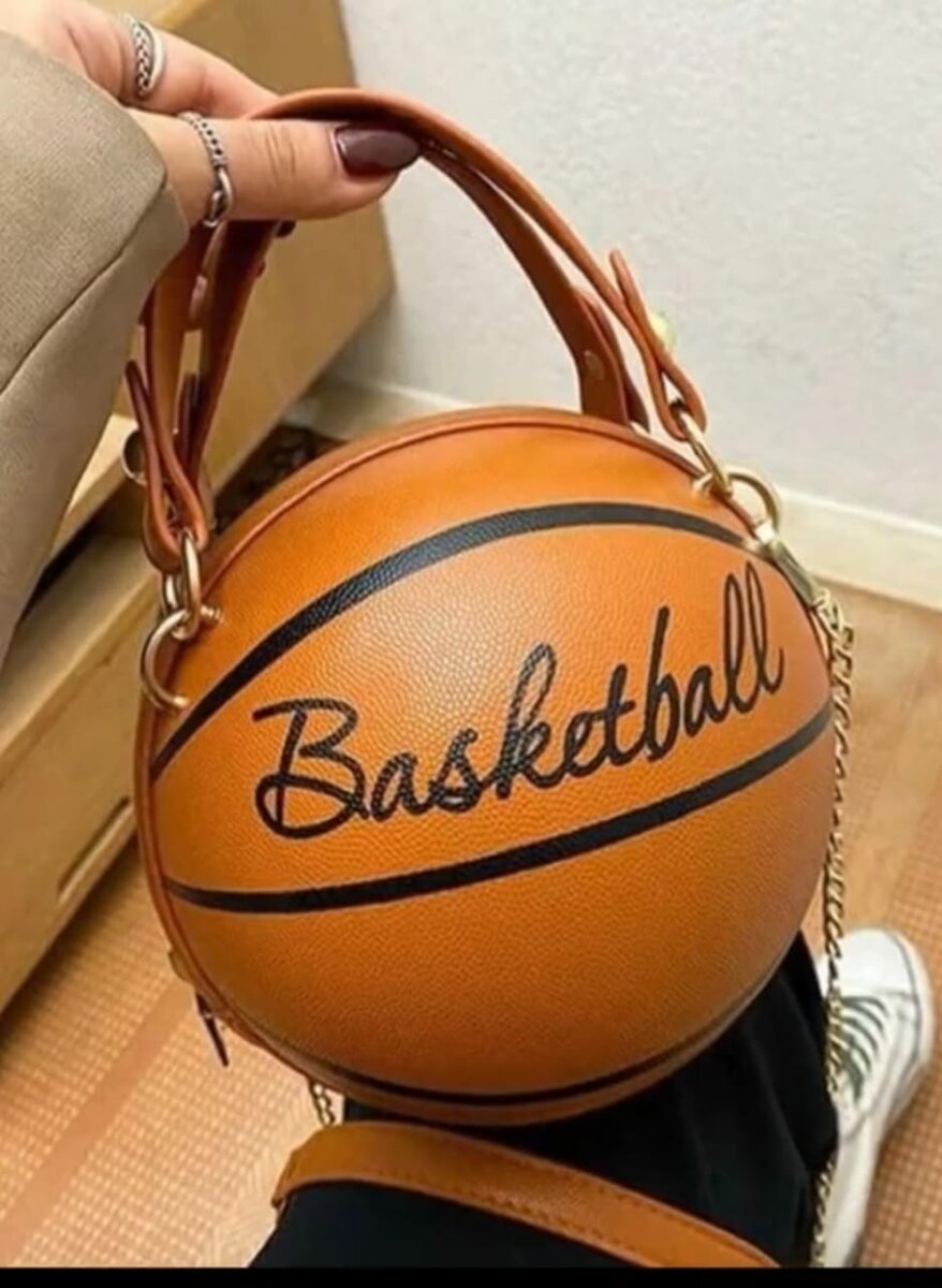 Sac à main en forme de ballon de sport