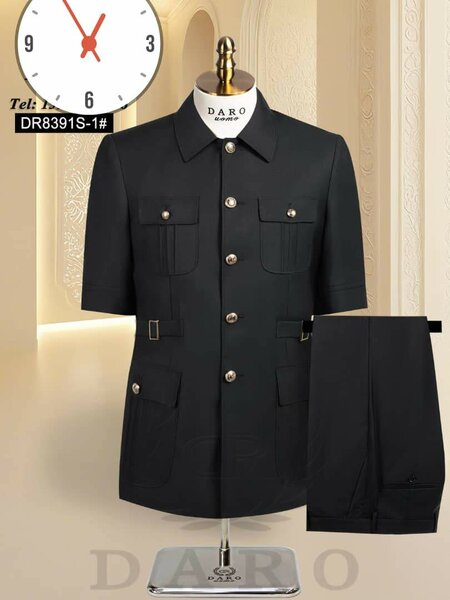 Ensemble court homme élégant