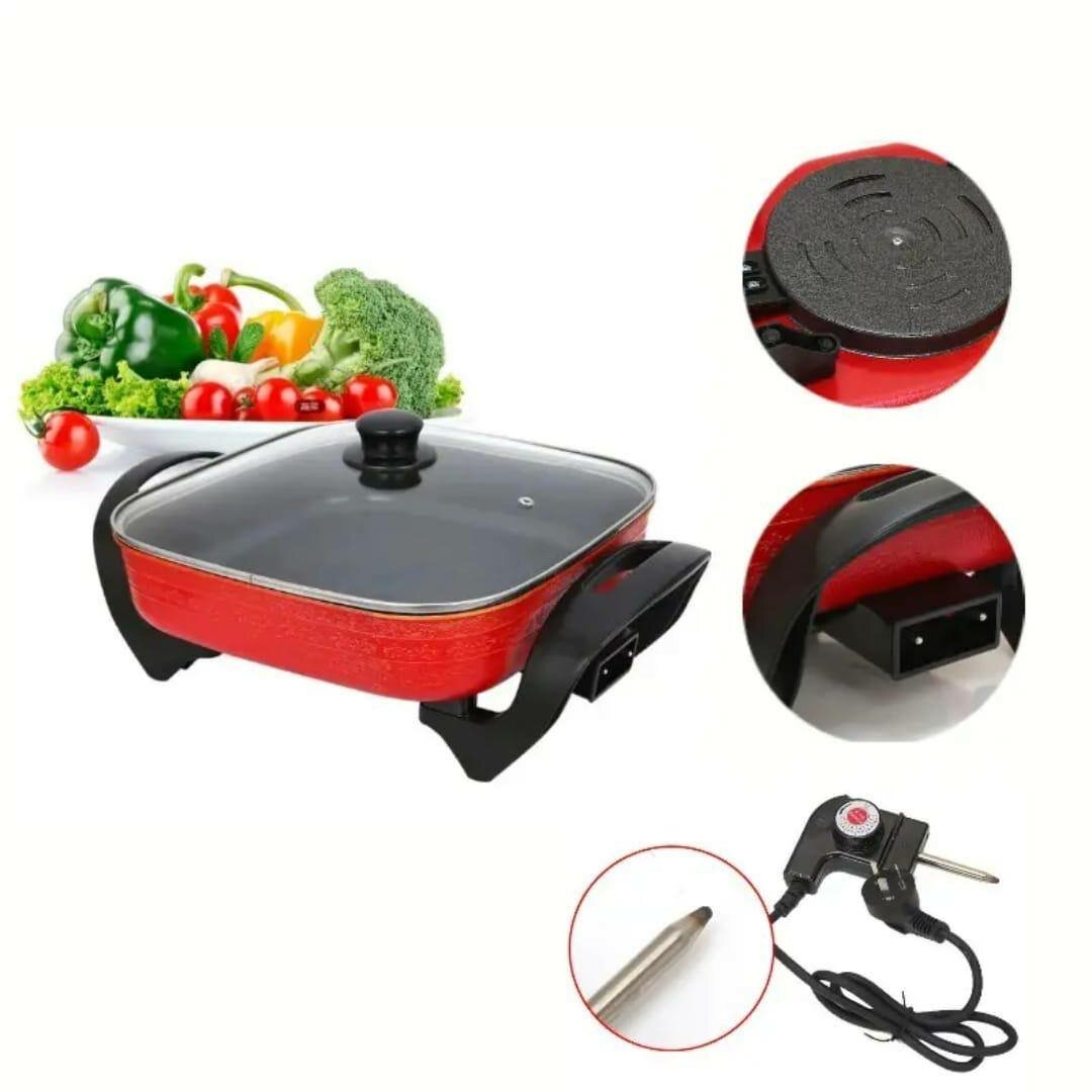 Poêle électrique multifonction