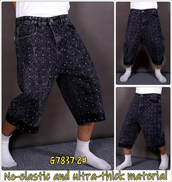 Shorts en denim épais