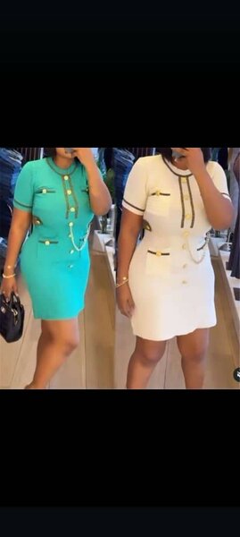 Robe élégante en tricot