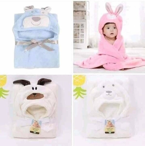 Cape bébé douce animaux