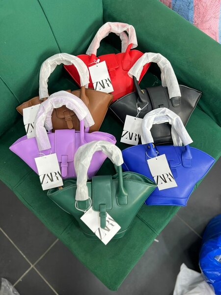 Sac à main en cuir Zara