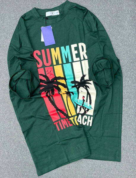 T-shirt estivale en coton