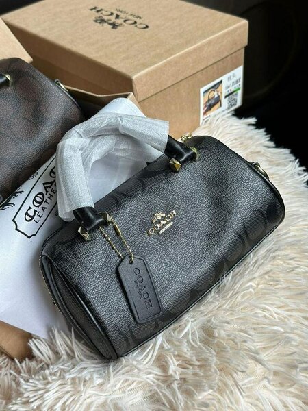 Sac à main femme COACH en cuir