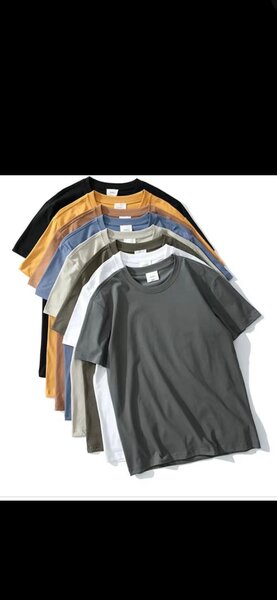 T-shirts en coton assortis