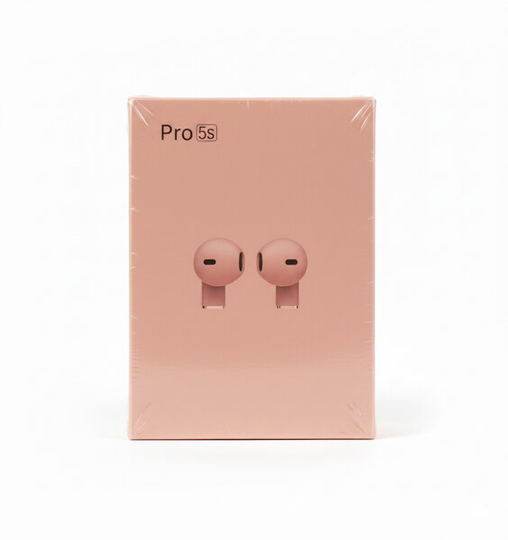Écouteur sans fil rose pro 5s