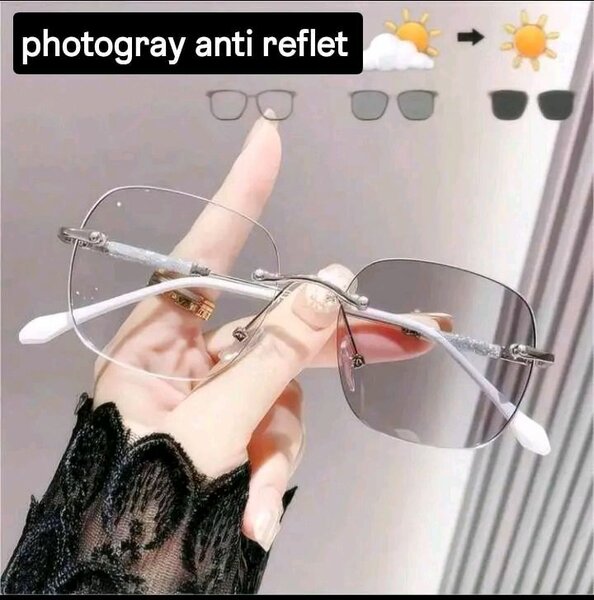 Lunettes Anti Reflets Photochromiques
