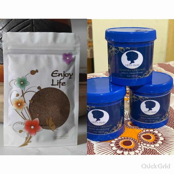 Poudre + huile chébé