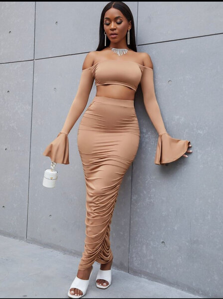 Robe longue élégante soirée