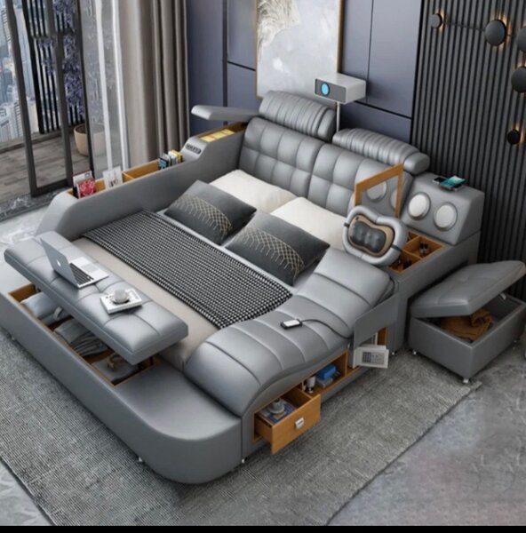 Lit multifonction moderne