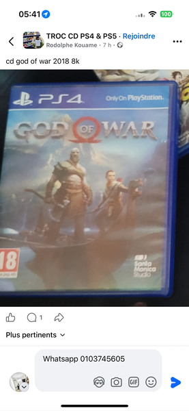 God of War pour PS4